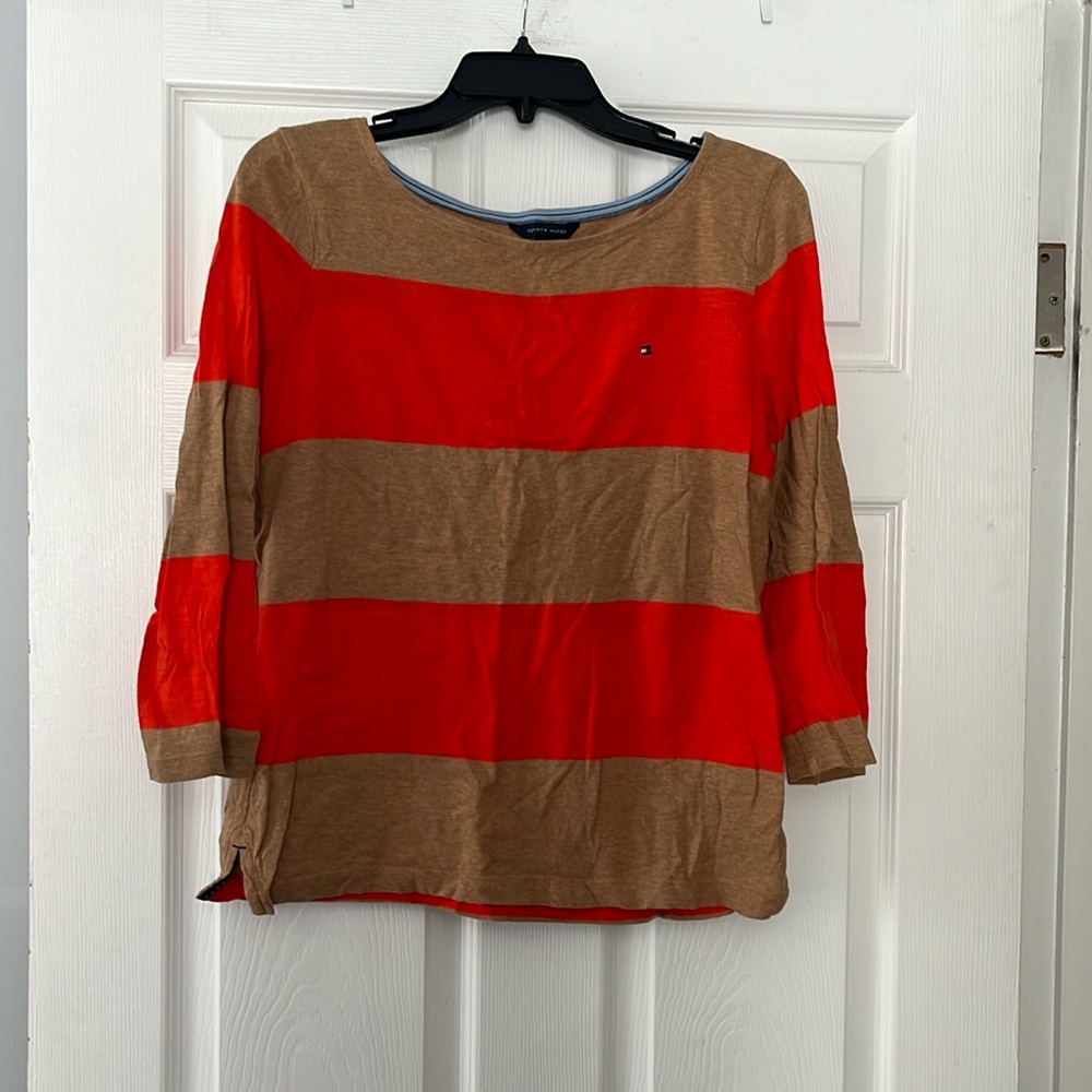 3/4 sleeve Tommy Hilfiger top